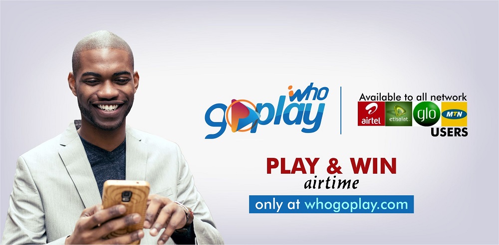 whogoplay-Play and Win Airtime Up to N1000 Airtime to be won